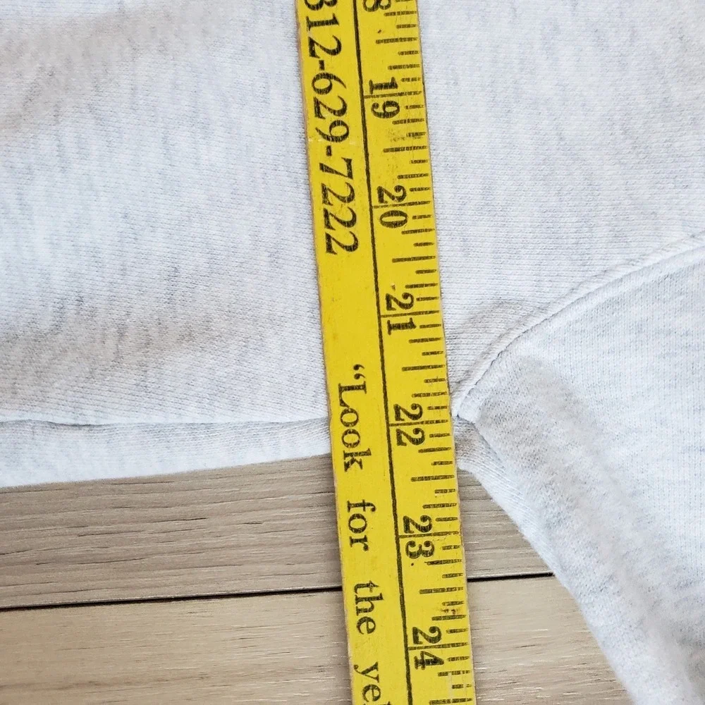 Vintage GAP Sweater Mens XXL Gray Athletic Classic Crewneck Spell Out Logo Korea